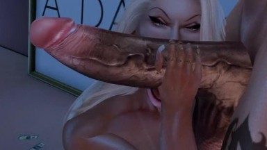 Bimbo Taking a BBC!!