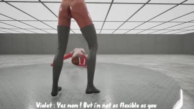 Futacredibles Too wet to handle Helen parr X Violet Parr