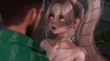 Second Life SLut Falara gets fucked by 40 guys